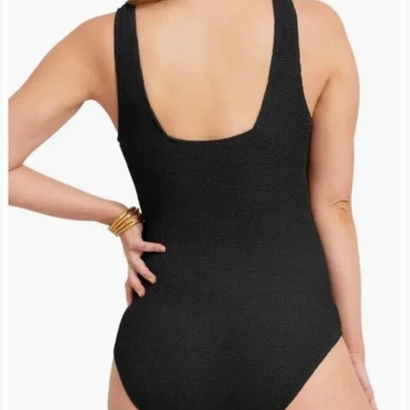 Seraphine Textured Maternity One-Piece Swimsuit (M), NWT - Picture 2 of 6
